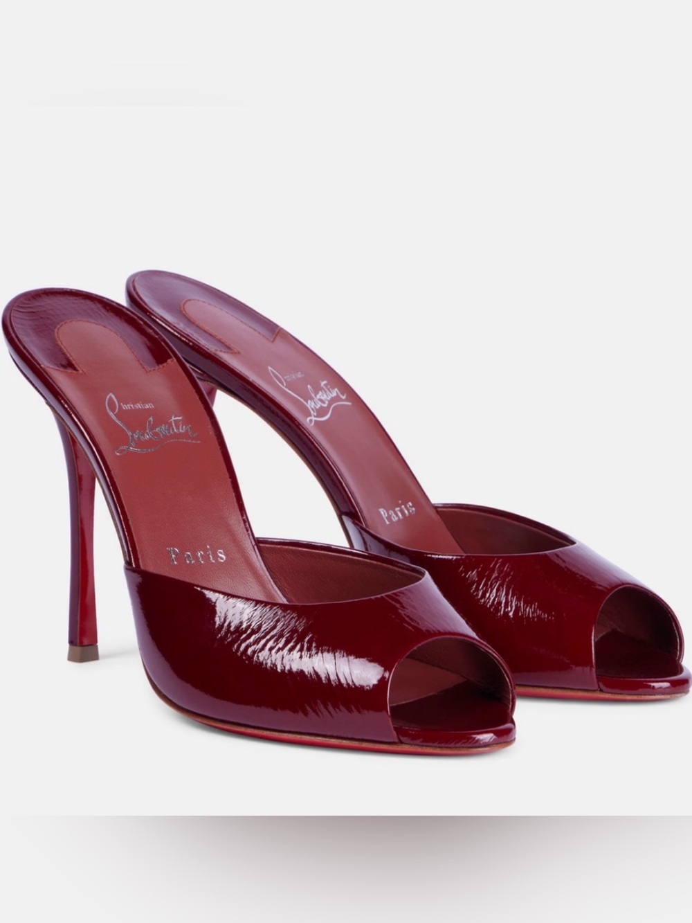 Louboutin Me Dolly 85mm - 39.5 Brownie